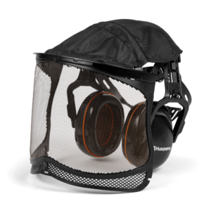 Hörselskydd med nätvisir